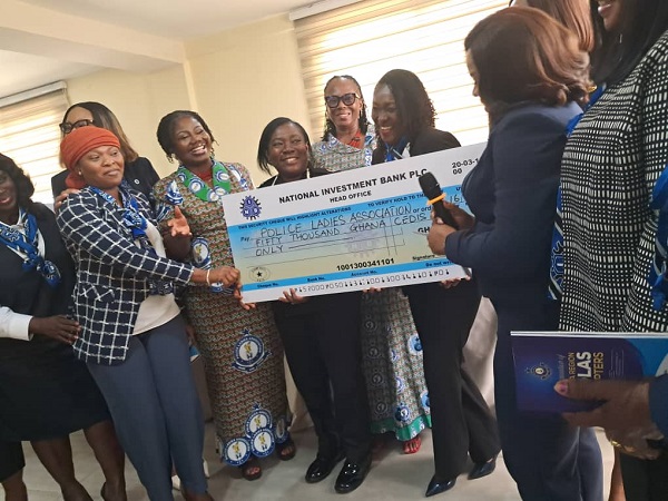 ghanaweb.com - Financial knowledge secures the future - NIB to Police Ladies