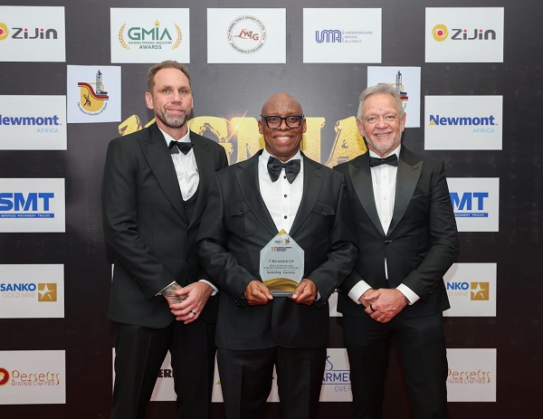 ghanaweb.com - Sandvik mining secures top honors at Ghana Mining Industry Awards