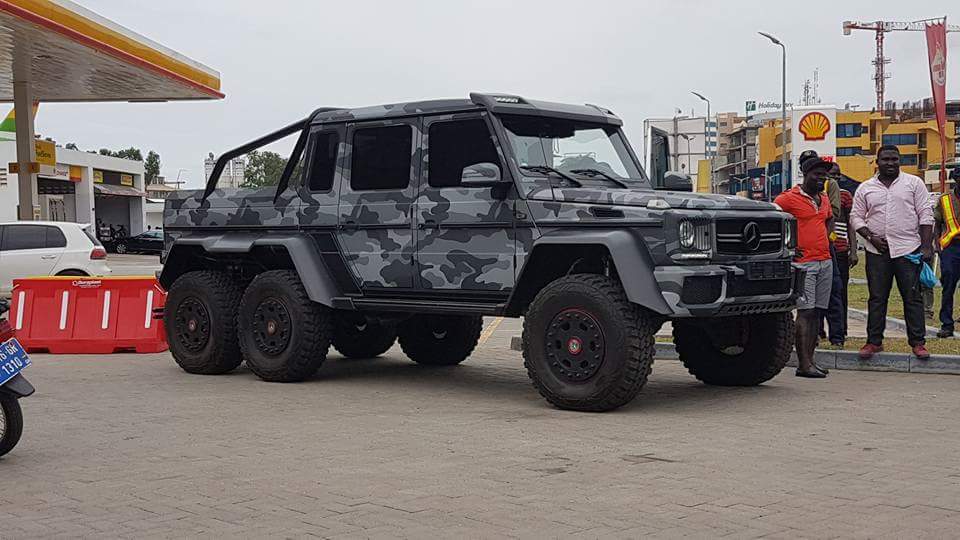 Ibrahim Mahama Spotted In Mercedes Benz G63 Amg 6 6