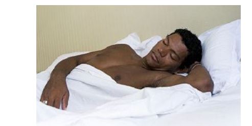 Men that sleep naked