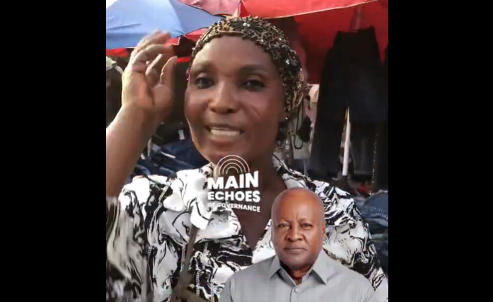 ghanaweb.com - We will go naked if President Mahama refuses to continue as president - Market woman declares