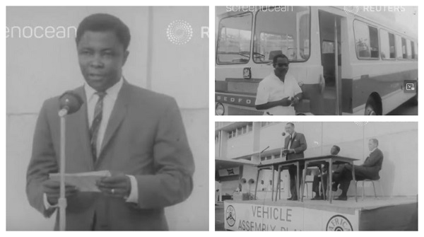 ghanaweb.com - Ghana's Industrial Revolution: A look back at the 1968 launch of locally assembled buses