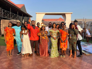 A picture with colleges 