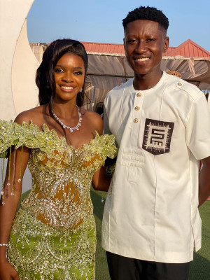 Picture with college at work ( Henry )