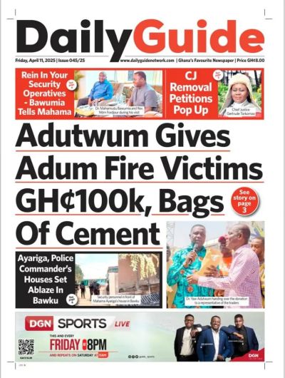 Today at the newsstand April 11, 2025