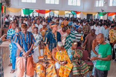 Edem Agbana pledges 50% of his MP's salary to education financing