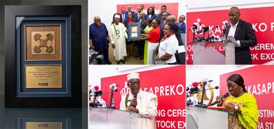 Kasapreko PLC begins new chapter on Ghana Stock Exchange following record-breakig IPO