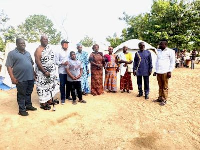 North Tongu flood victims receive support from two associations
