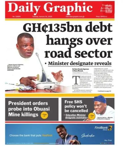 Today at the newsstand January 21, 2025