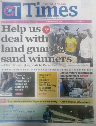 Today at the newsstands - May 8, 2024