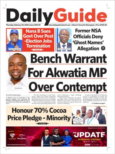 Today at the newsstand February 19, 2025