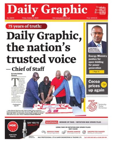 Today at the newsstand October 3, 2025