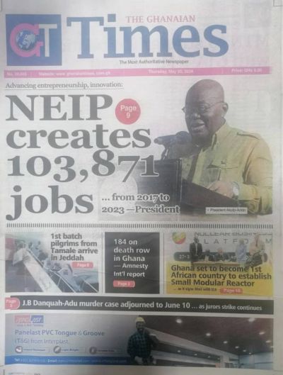 Today at the newsstands - May 30, 2024