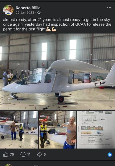 A look at the '25-year-old' microlight helicopter involved in the tragic Tema crash