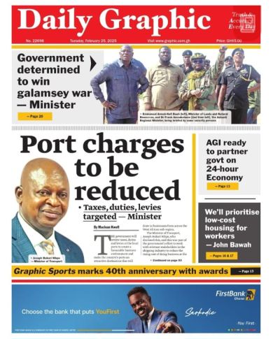 Today at the newsstand February 25, 2025