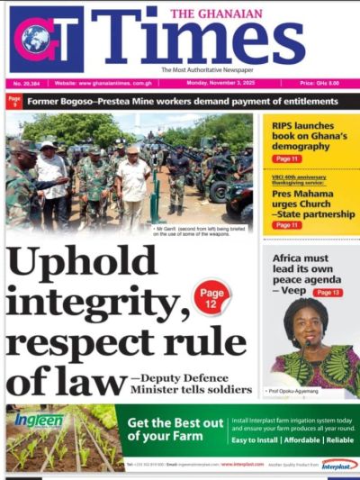 Today at the newsstand November 3, 2025