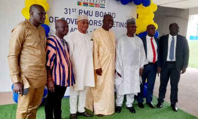 Ambassador  Alhaji Fanday Turay commits to excellence at Regional Maritime University