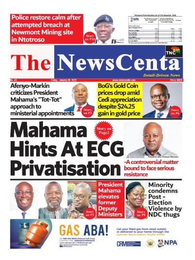 Today at the newsstand January 10, 2025